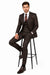ROSSI MAN SLIM FIT 3 PIECE SUIT BOND RM1753
