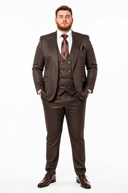 ROSSI MAN SLIM FIT 3 PIECE SUIT BOND RM1753
