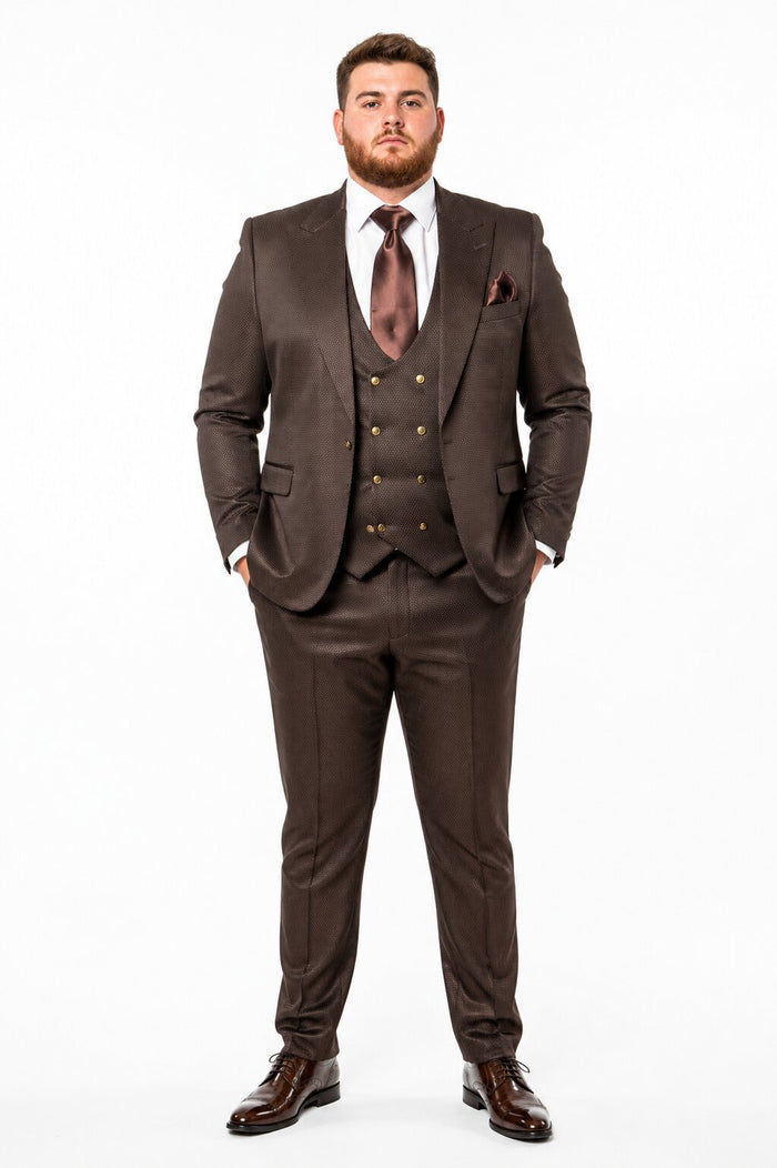 ROSSI MAN SLIM FIT 3 PIECE SUIT BOND RM1753