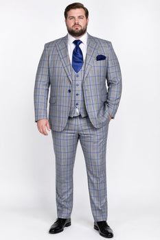 Rossi Man Tom RM1856 – Modern Fit 2-Piece Suit for Stylish Men