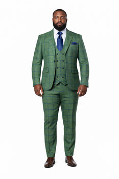 Rossi Man Max RM1841 – Men's Slim Fit 3-Piece Suit for Men