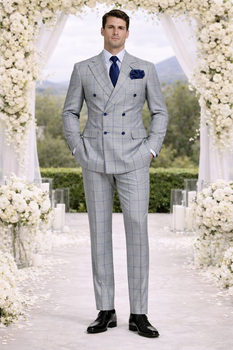 ROSSI MAN DOUBLE BREASTED SUIT ARTHUR RM2322