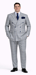 ROSSI MAN DOUBLE BREASTED SUIT ARTHUR RM2322