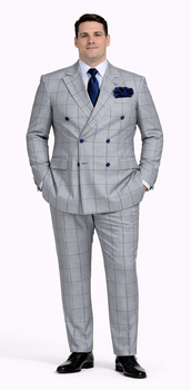 ROSSI MAN DOUBLE BREASTED SUIT ARTHUR RM2322