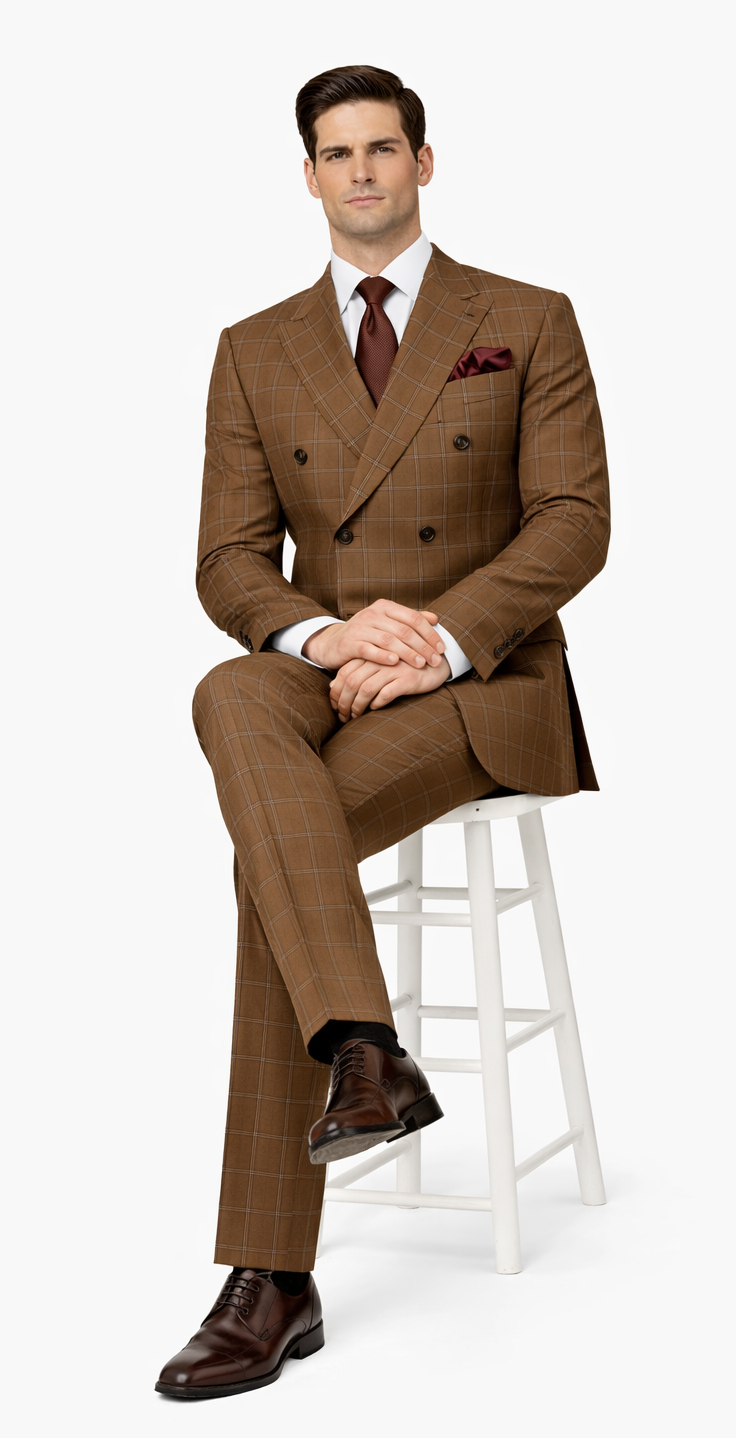 ROSSI MAN DOUBLE BREASTED SUIT ARTHUR RM2317
