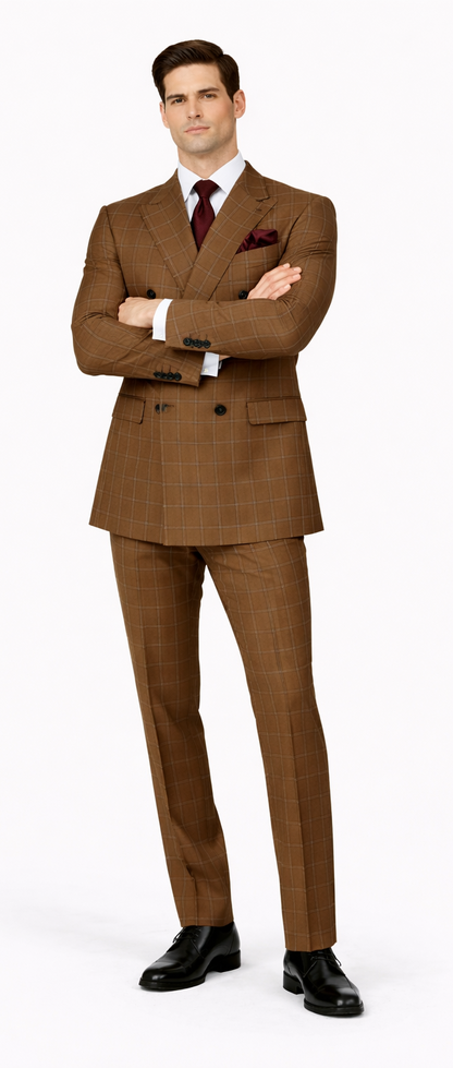 ROSSI MAN DOUBLE BREASTED SUIT ARTHUR RM2317
