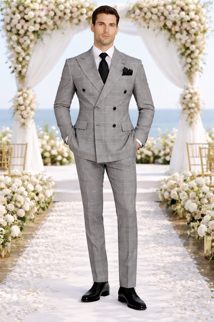 ROSSI MAN DOUBLE BREASTED SUIT ARTHUR RM2318
