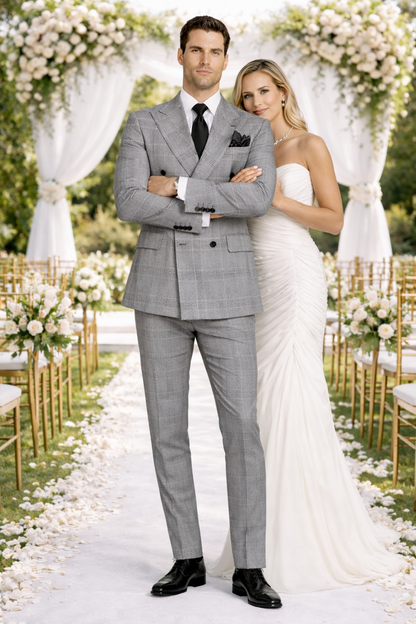 ROSSI MAN DOUBLE BREASTED SUIT ARTHUR RM2318