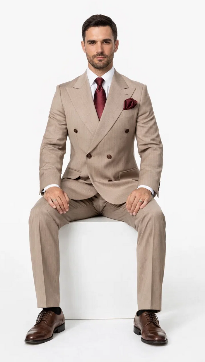 ROSSI MAN DOUBLE BREASTED SUIT ARTHUR RM2320