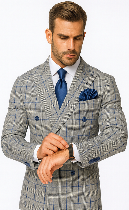 ROSSI MAN DOUBLE BREASTED SUIT ARTHUR RM2322