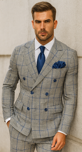 ROSSI MAN DOUBLE BREASTED SUIT ARTHUR RM2322