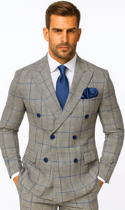 ROSSI MAN DOUBLE BREASTED SUIT ARTHUR RM2322