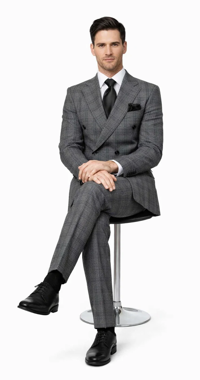 ROSSI MAN DOUBLE BREASTED SUIT ARTHUR RM2323