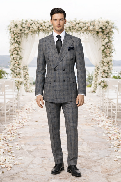 ROSSI MAN DOUBLE BREASTED SUIT ARTHUR RM2323