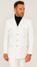 Rossi Man DUKE RM1762 Slim Fit 3-Piece White Suit – Modern Tailored Formalwear for Men