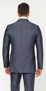 Rossi Man DUKE RM1767 Slim Fit 3-Piece Steel Grey Suit – Modern Formalwear for Men