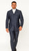 Rossi Man DUKE RM1767 Slim Fit 3-Piece Steel Grey Suit – Modern Formalwear for Men