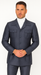 Rossi Man DUKE RM1767 Slim Fit 3-Piece Steel Grey Suit – Modern Formalwear for Men