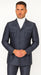 Rossi Man DUKE RM1767 Slim Fit 3-Piece Steel Grey Suit – Modern Formalwear for Men