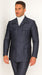 Rossi Man DUKE RM1767 Slim Fit 3-Piece Steel Grey Suit – Modern Formalwear for Men