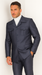 Rossi Man DUKE RM1767 Slim Fit 3-Piece Steel Grey Suit – Modern Formalwear for Men