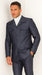 Rossi Man DUKE RM1767 Slim Fit 3-Piece Steel Grey Suit – Modern Formalwear for Men