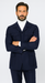 Rossi Man DUKE RM1768 Slim Fit 3-Piece Navy Suit – Modern Formalwear for Men