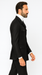 Rossi Man DUKE RM1769 Slim Fit Black 3-Piece Suit for Men – Modern Mens Formalwear