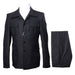 Rossi Man DUKE RM1769 Slim Fit Black 3-Piece Suit for Men – Modern Mens Formalwear