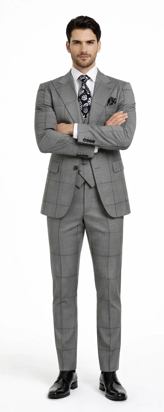 Rossi Man Men's Dress Suit – Classic Rossiman Formalwear for Timeless Style