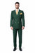 Double Breasted Slim Fit Suit 2 on 6 Modern Formal Ensemble ROSSI MAN Milano RM1190