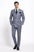 Rossi Man Milano RM1726 – Men's Double-Breasted 2-Piece Suit | Stylish Formal
