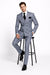 Rossi Man Milano RM1726 – Men's Double-Breasted 2-Piece Suit | Stylish Formal