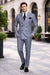 Rossi Man Milano RM1726 – Men's Double-Breasted 2-Piece Suit | Stylish Formal