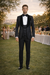 Rossi Man RM1446 – Classic 3-Piece Smoking Style Tuxedo Suit for Men