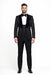 Rossi Man RM1446 – Classic 3-Piece Smoking Style Tuxedo Suit for Men