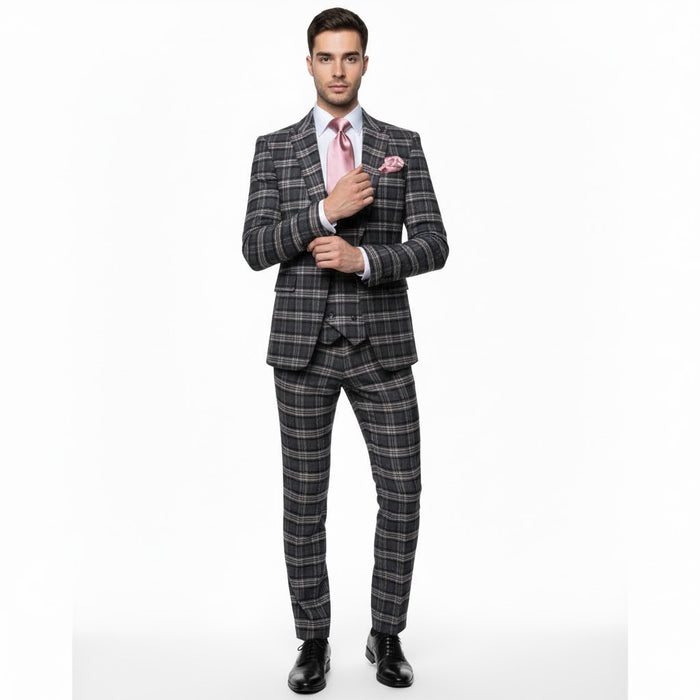 ROSSI MAN SLIM FIT 3 PIECE SUIT MAX RM1739