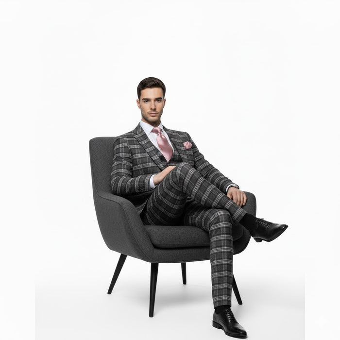 ROSSI MAN SLIM FIT 3 PIECE SUIT MAX RM1739