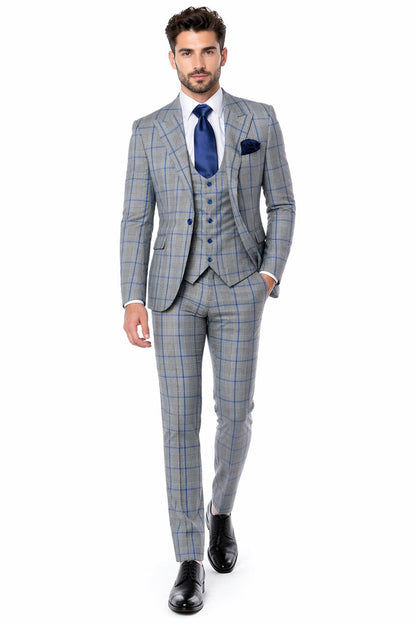 Rossi Man Tom RM1856 –2-Piece Suit for Stylish Men  Modern Fit
