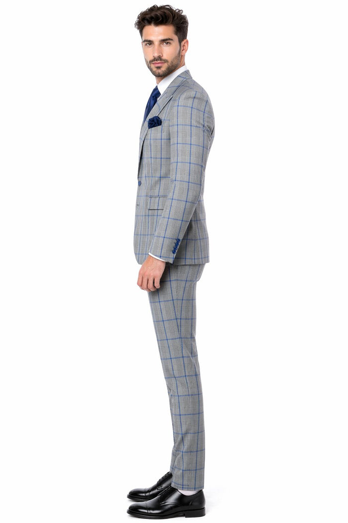 Rossi Man Tom RM1856 –2-Piece Suit for Stylish Men  Modern Fit