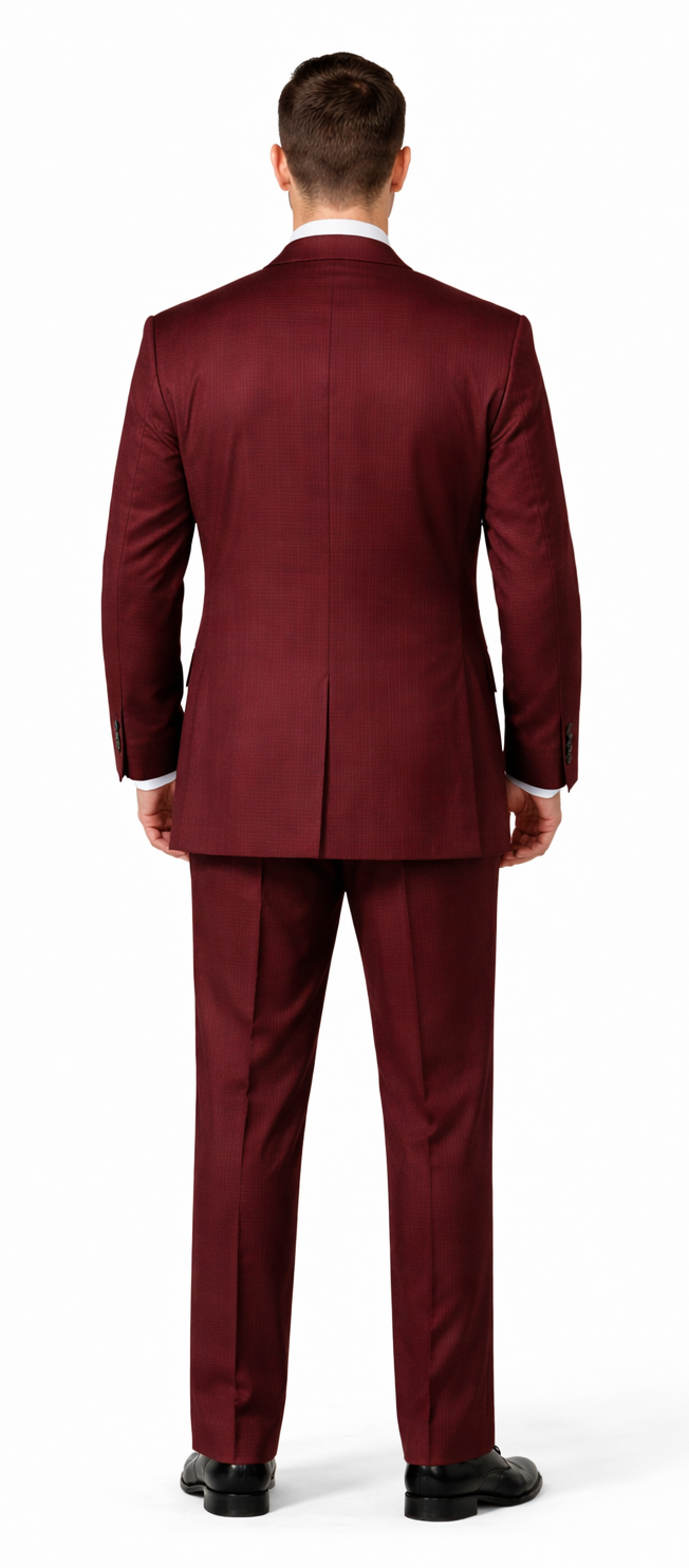 Rossiman Men's Formal Dress Suit – Elegant Tailored Suit Modern Fit
