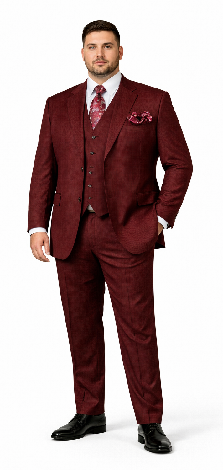 Rossiman Men's Formal Dress Suit – Elegant Tailored Suit Modern Fit