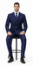 Rossiman Men's Blue Slim Fit Suit – Modern Tailored Formalwear