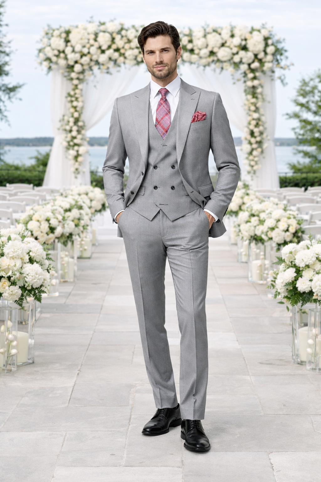 Rossiman Men's Dress Suit – Timeless Classic Formal Suit for Men