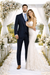 Rossiman Men’s Formal Blue Suit – Slim Fit Design with Vest and Trousers