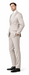 Rossiman Men’s Gray Shiny Sateen Suit – Sleek & Modern Formalwear