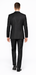 Rossiman Men's Slim Fit Gray Wool Suit – 1-Button Peak Lapel Jacket & Tapered Low-Rise Pants