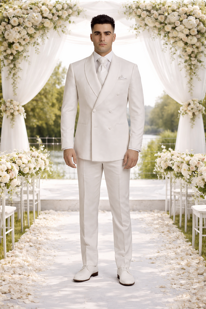 Rossiman Rossi Men's Dress Suit – Classic Tailored Formalwear