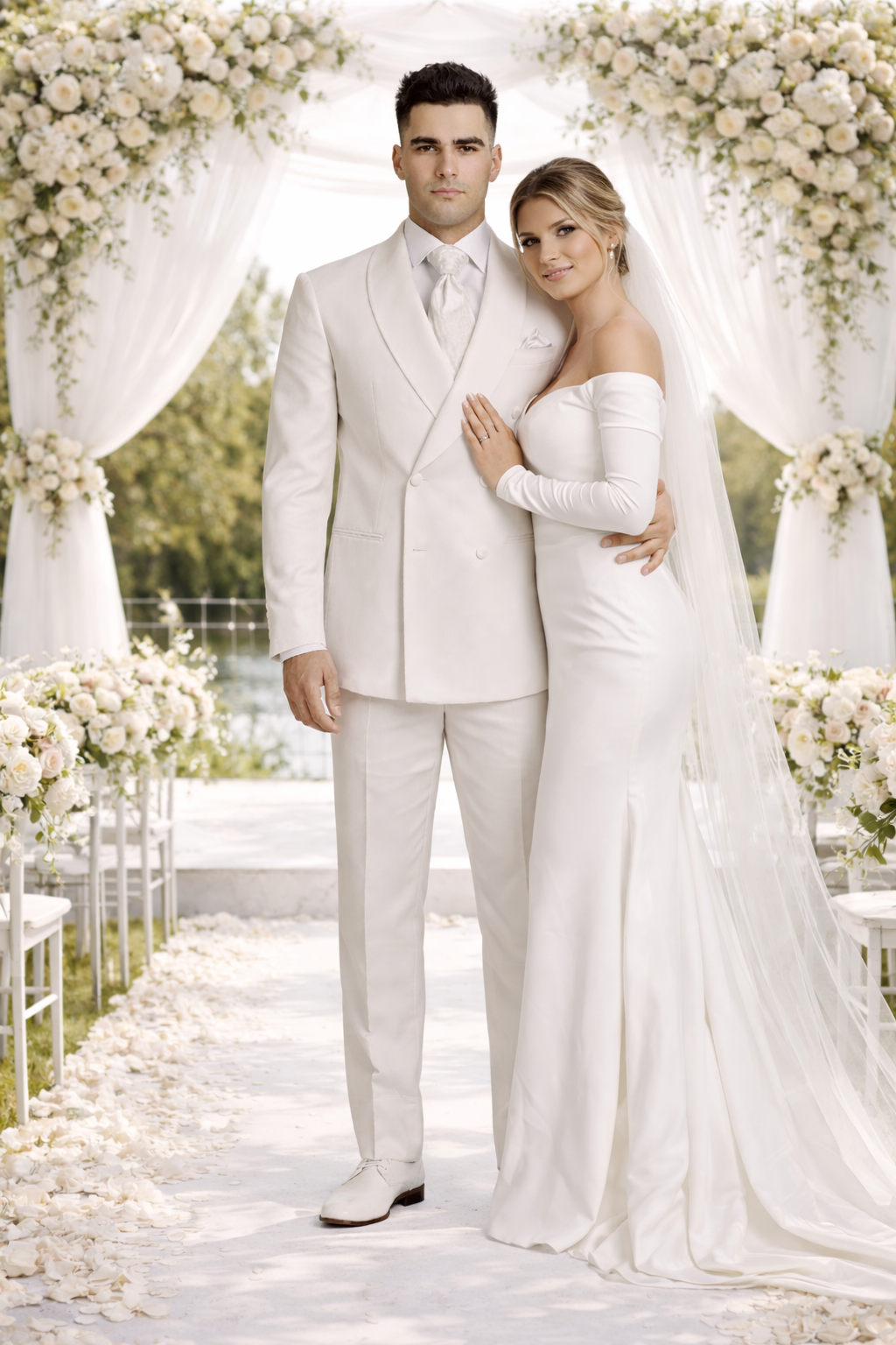 Rossiman Rossi Men's Dress Suit – Classic Tailored Formalwear