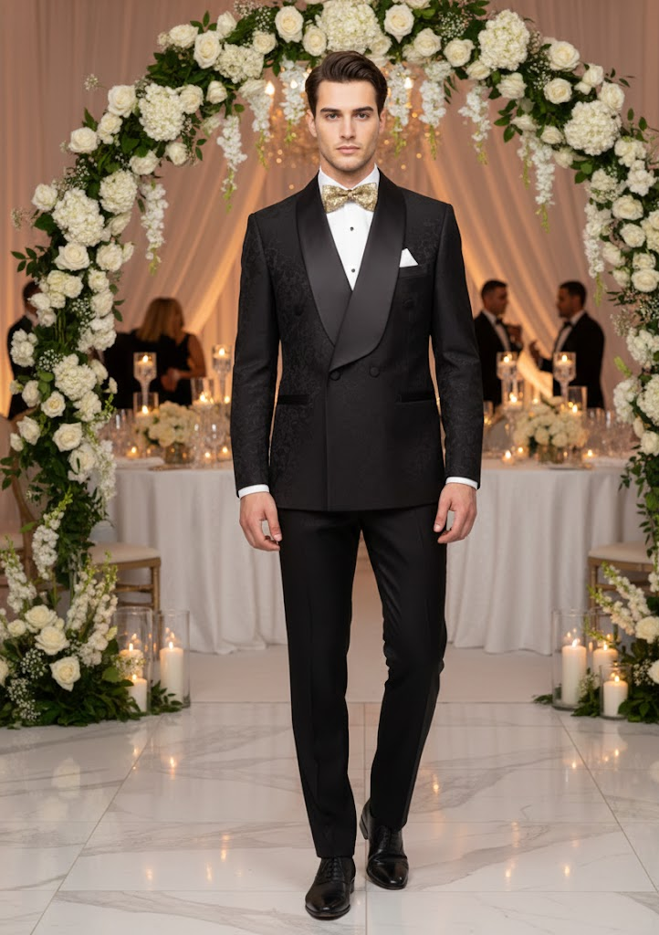 Rossiman Rossi Men's Formal Suit – Stylish Tailored Dress Suit by Rossi Man Modern Fit